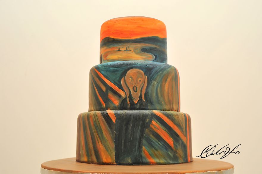 Cyprus-based-artist-recreates-famous-masterpieces-on-Cakes-1__880